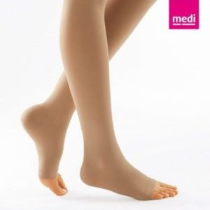 DUOMED/1 Thigh Open Toe Medical Compression Stocking